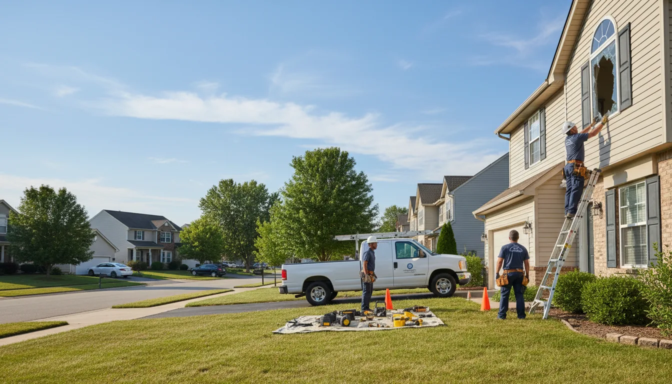 Expert window installer providing residential service in Low Moor, IA